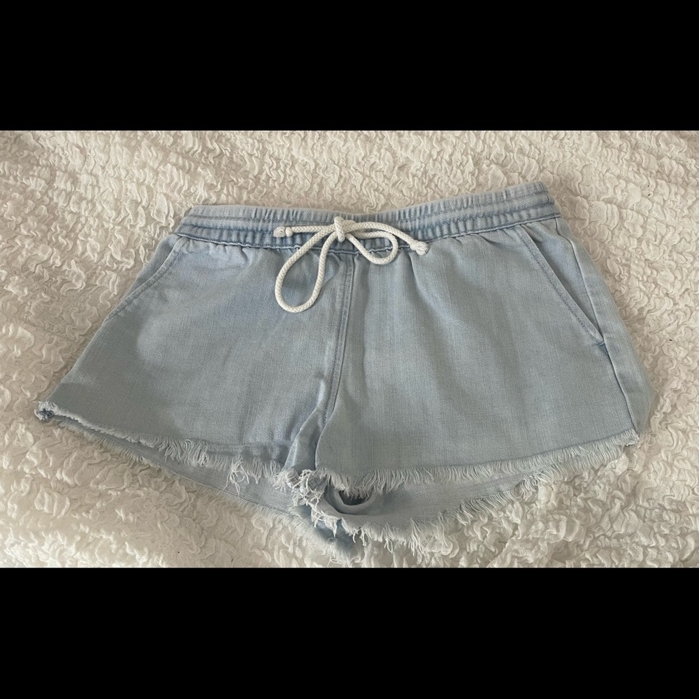 Aerie denim shorts